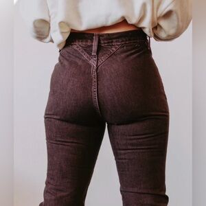 Vintage 80’s Rockies Ultra high rise tapered leg sz 26